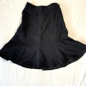Zelda Vintage Black Skater Skirt
